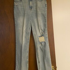 Judy Blue Distressed Stretch Denim Jeans